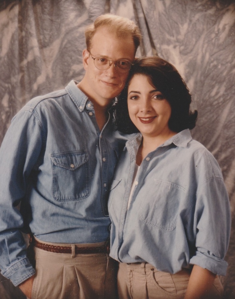 Greg and Jennifer Willits in their early years together